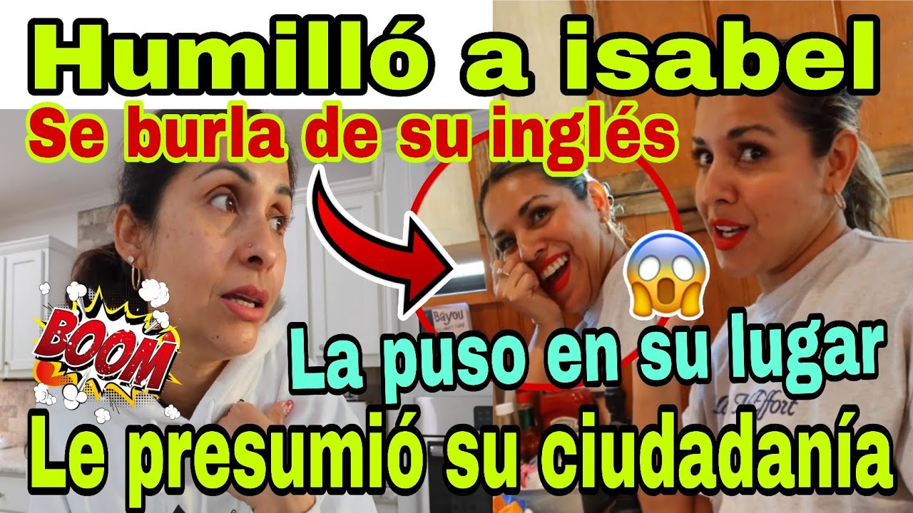🚨Alejandra humill&oacute; a Isabel💥😮Le presumi&oacute; su ciudadan&iacute;a😱La puso en su lugar🫢Se burla de su ingl&eacute;s🙀😳