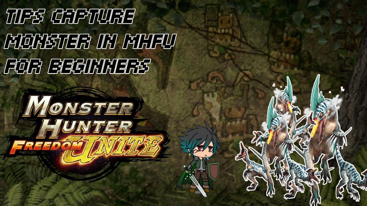 Tips Capture Monster in Mhfu for Beginners (Monster Hunter Freedom United Indonesia )