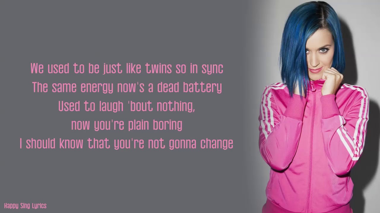 HOT N COLD - KATY PERRY (Lyrics)