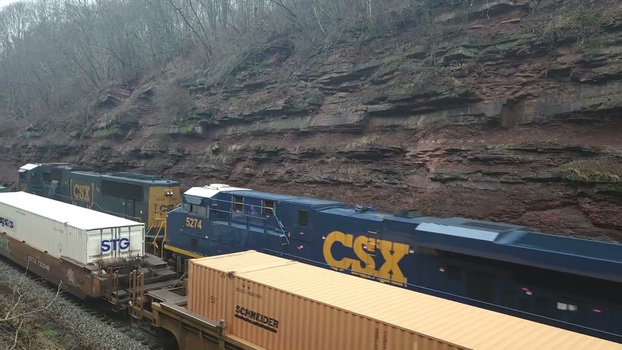 CSX Meet at the Sandpatch Tunnel 