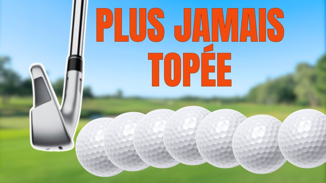 Stop aux balles topées au golf