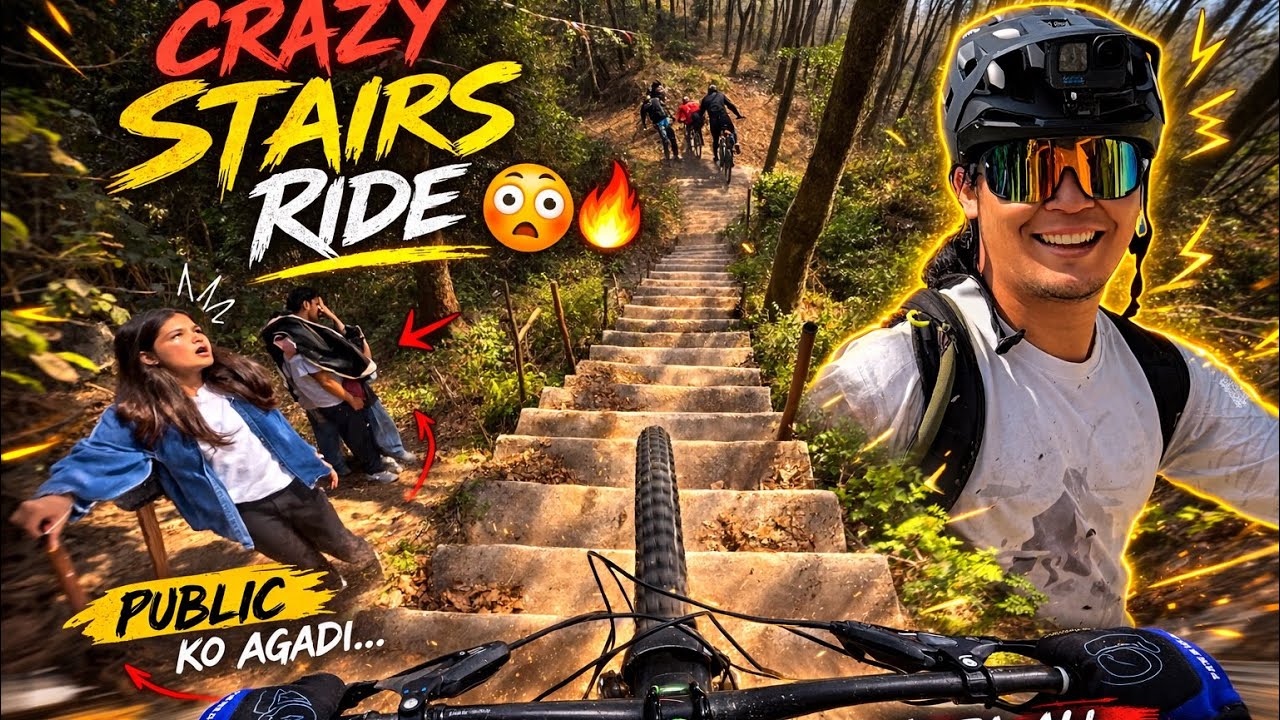 Lots of hikers | Flowe, Dusty & stairs | Check this out @Rakeshlamaoffical 