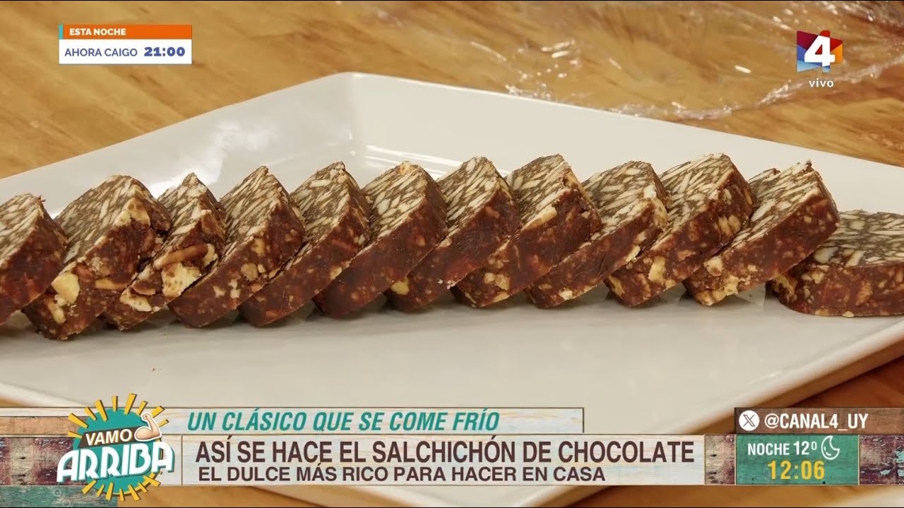 Vamo Arriba - Salchichón de chocolate