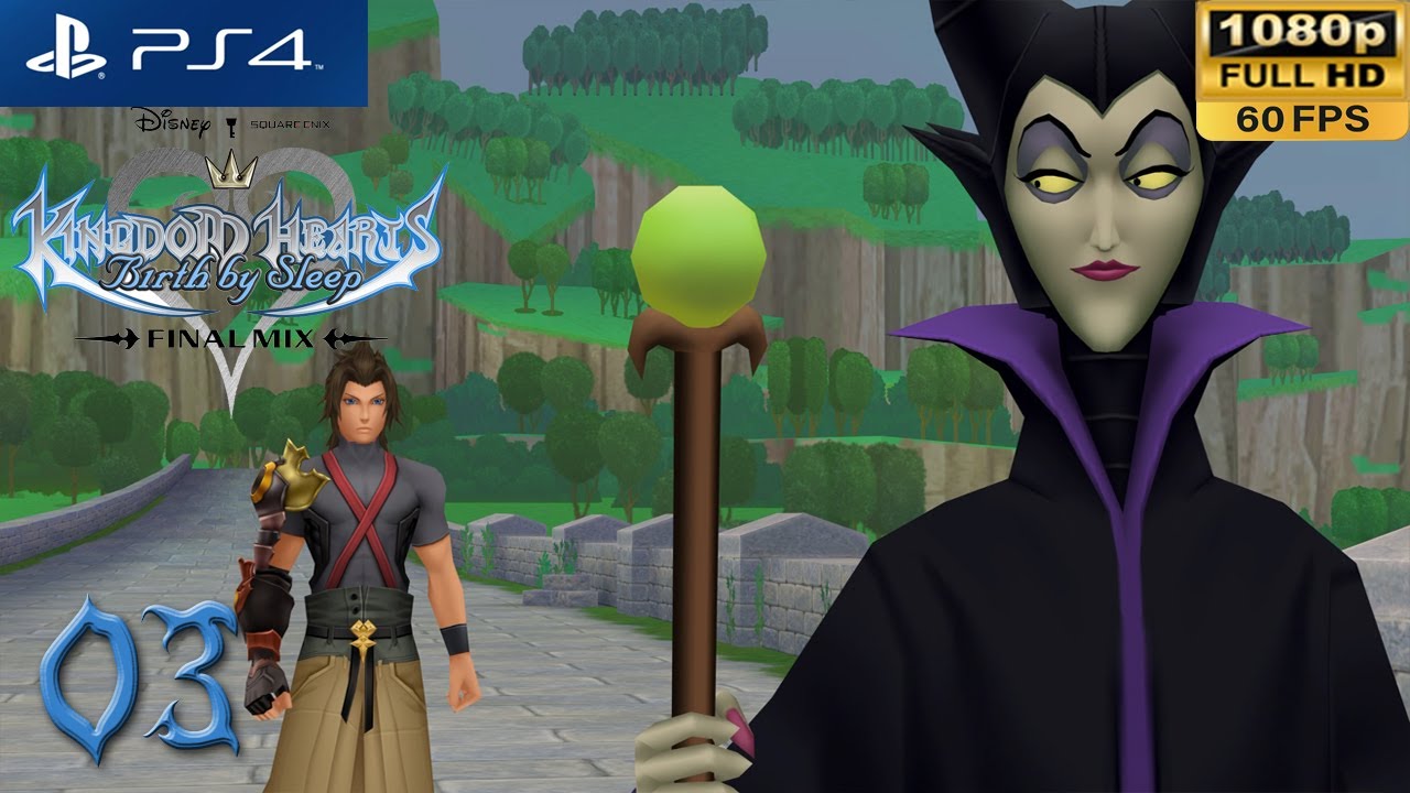 [PS4 1080p 60fps] Kingdom Hearts Birth by Sleep Walkthrough 3 Enchanted Dominion (Terra)