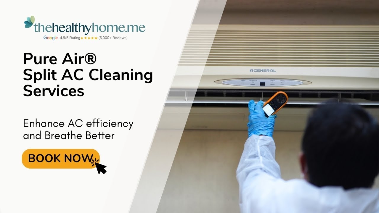 Pure Air® Split AC Cleaning Services: Enhance AC efficiency & Breathe Better