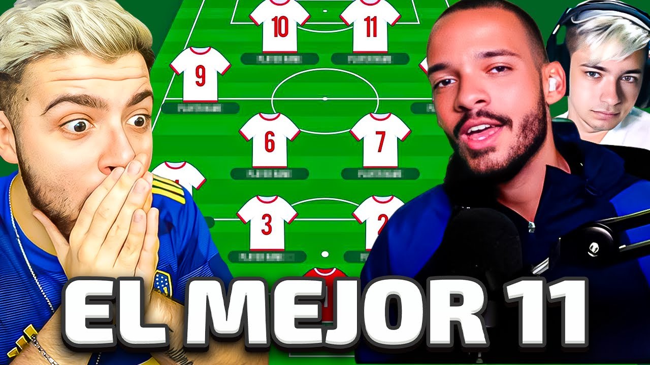 ¿QUIEN PUEDE HACER EL MEJOR XI DEL MUNDO? TODOS CONTRA TODOS FT @Los Futbolitos