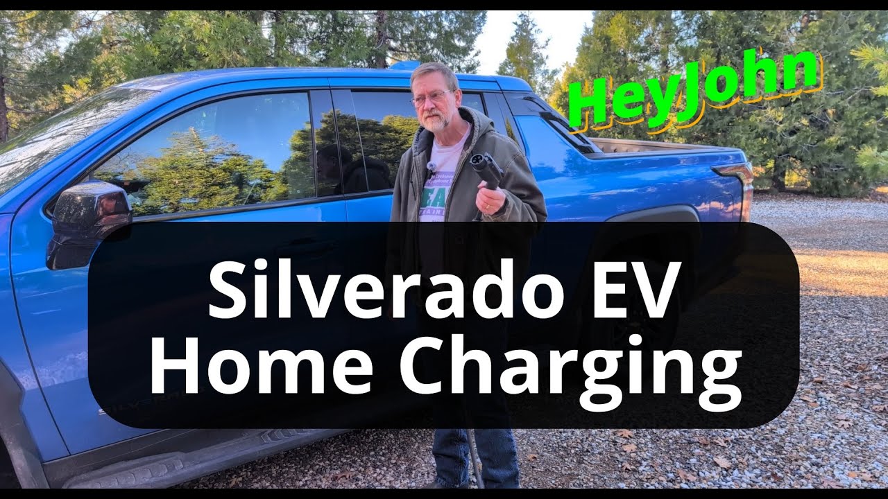 Домашняя зарядка электромобиля Silverado