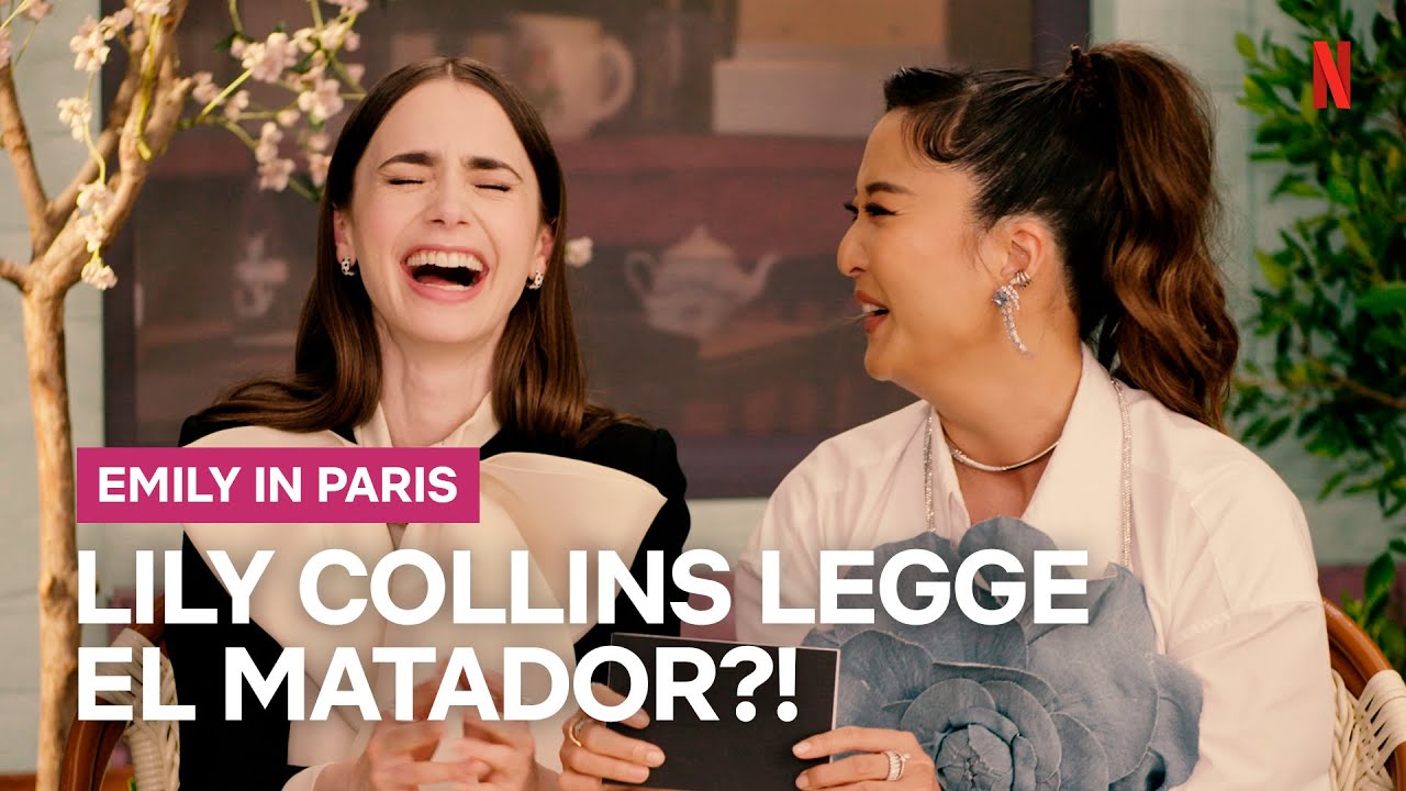 Il cast di Emily in Paris gioca a Italians do it better | Netflix Italia
