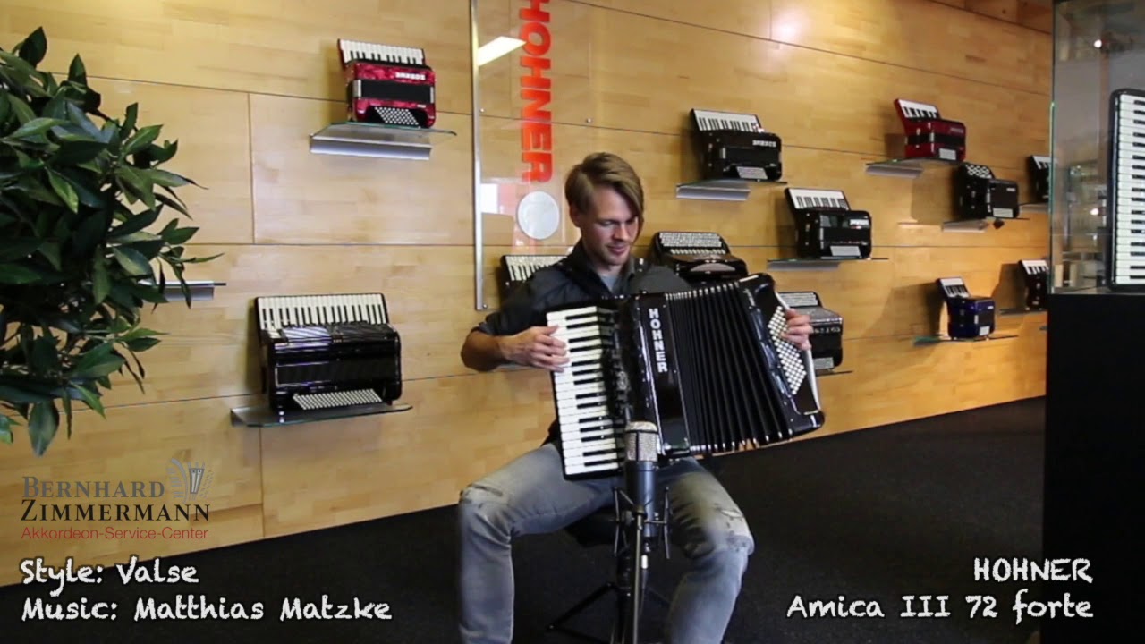HOHNER Akkordeon Amica III 72 forte