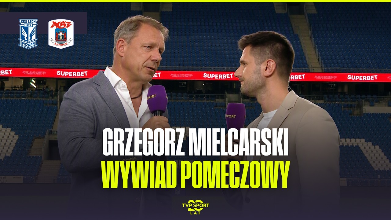 WYWIAD POMECZOWY Z GRZEGORZEM MIELCARSKIM: &bdquo;NIE CHCIAŁBYM SIĘ ZNĘCAĆ NAD LECHEM POZNAŃ&rdquo;.