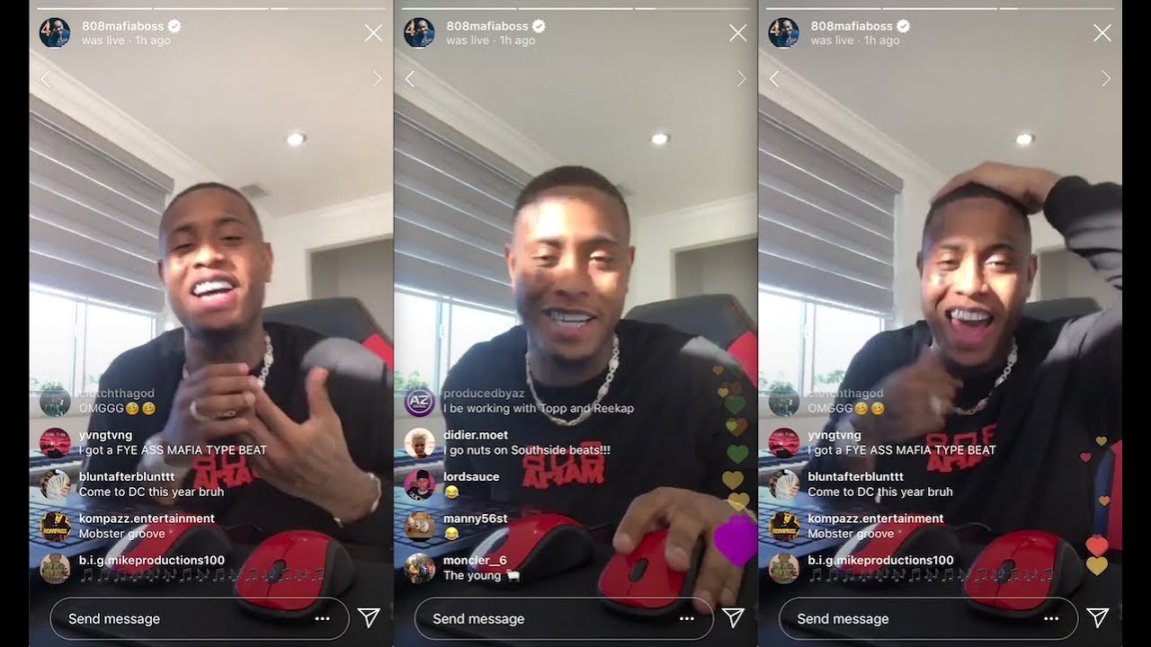 Southside Plays 4 Fye Beats 🔥 #FadeSizzle