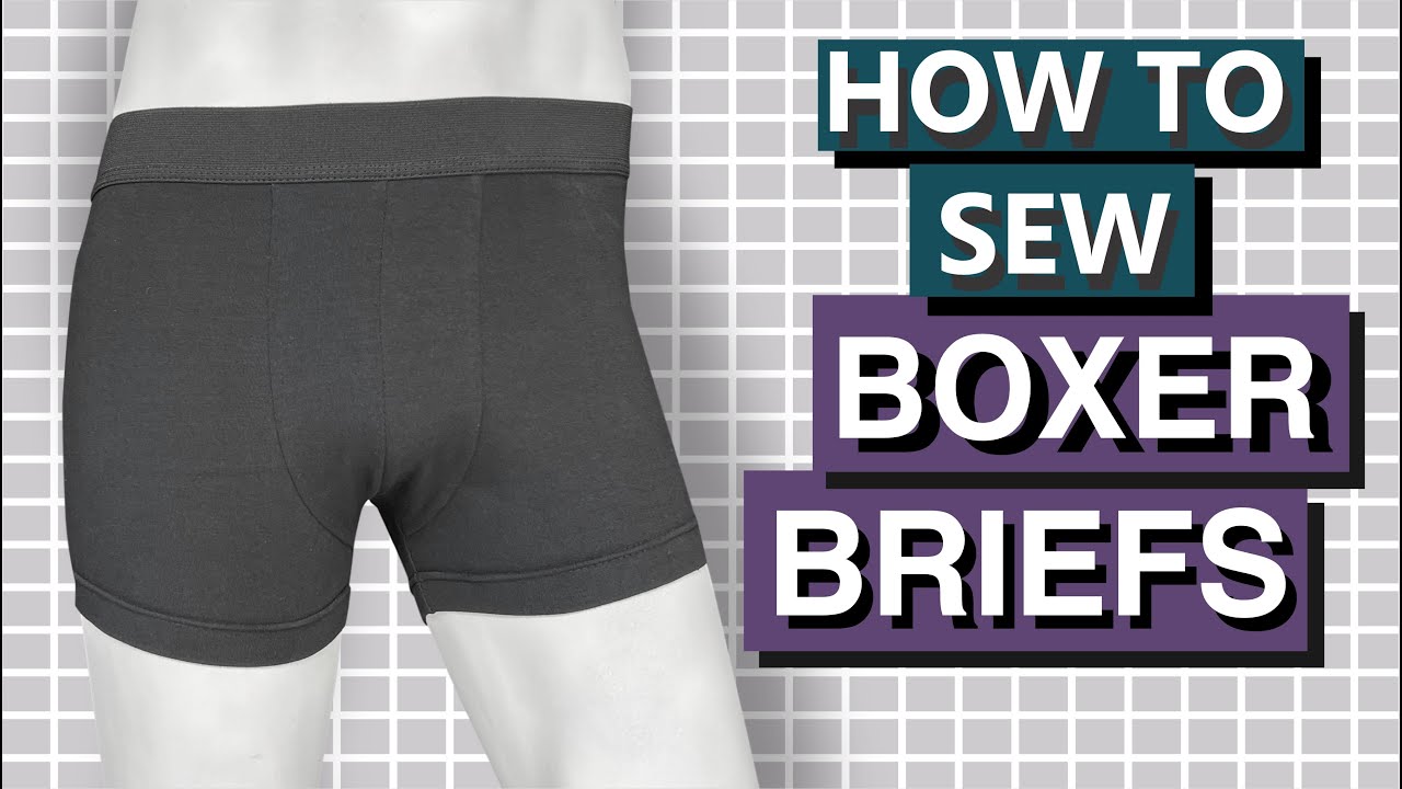 Cotton Boxer Briefs for Men – Complete Sew-Along Tutorial (No Talking) | PDF Patterns Boutique