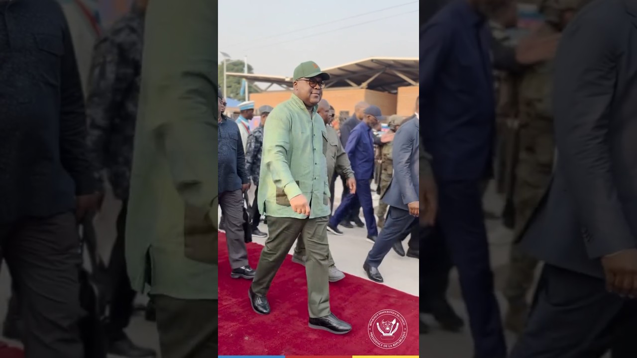 F&eacute;lix Tshisekedi inaugure la nouvelle maison communale de N'djili : une grande avanc&eacute;e !