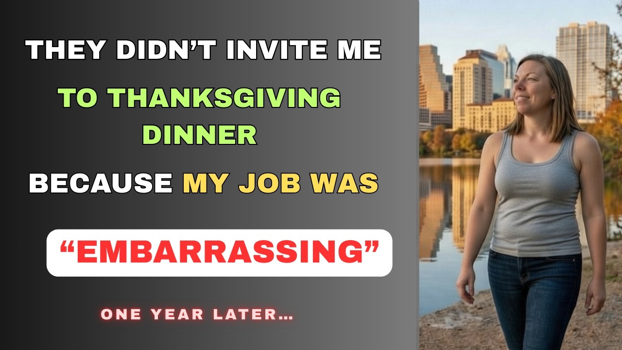They Didn’t Invite Me to Thanksgiving Because of My Job… Until This Happened