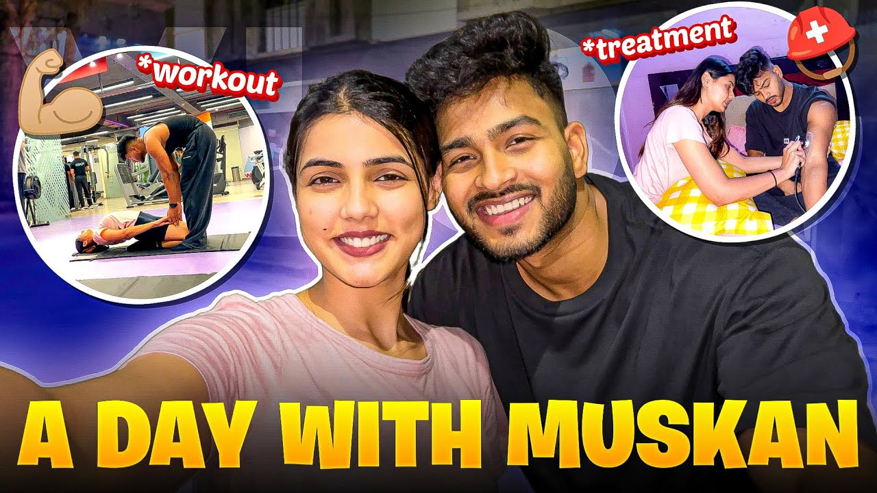 A day with muskan🥰 | Nitesh Paswan