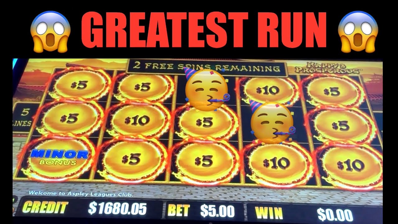 😱 GREATEST RUN 😱 HAPPY & PROSPEROUS DRAGON LINK SLOT MACHINE 🎰 POKIE WINS