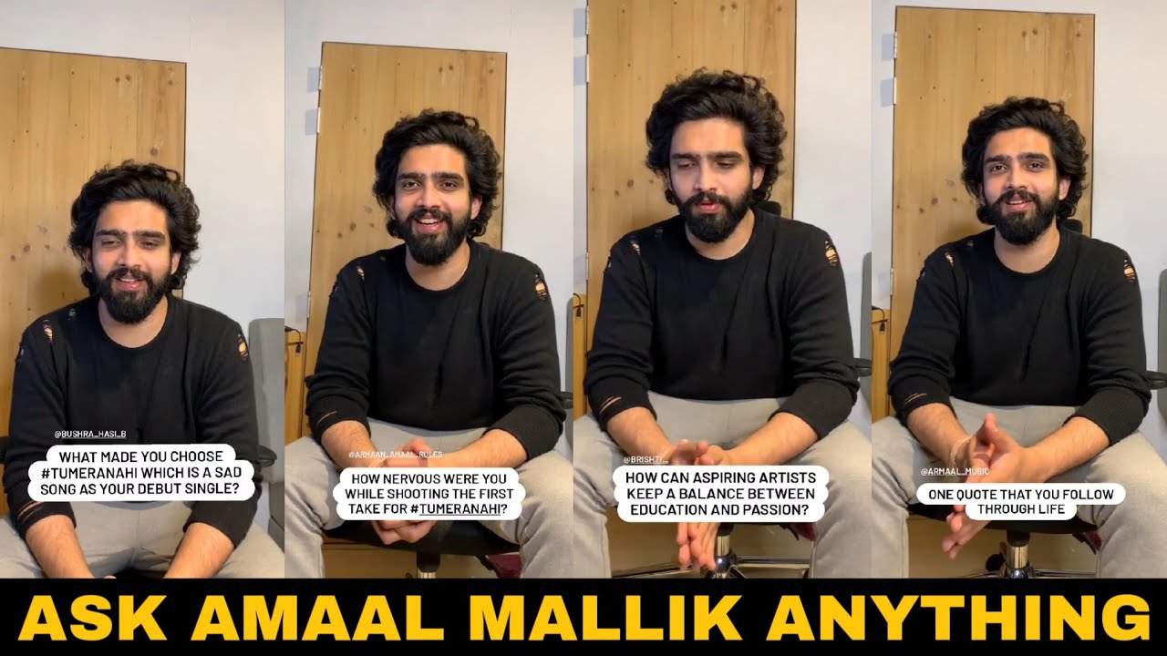 Ask Amaal Mallik Anything || Q&A With AM - Answering The Fans Question || SLV2020