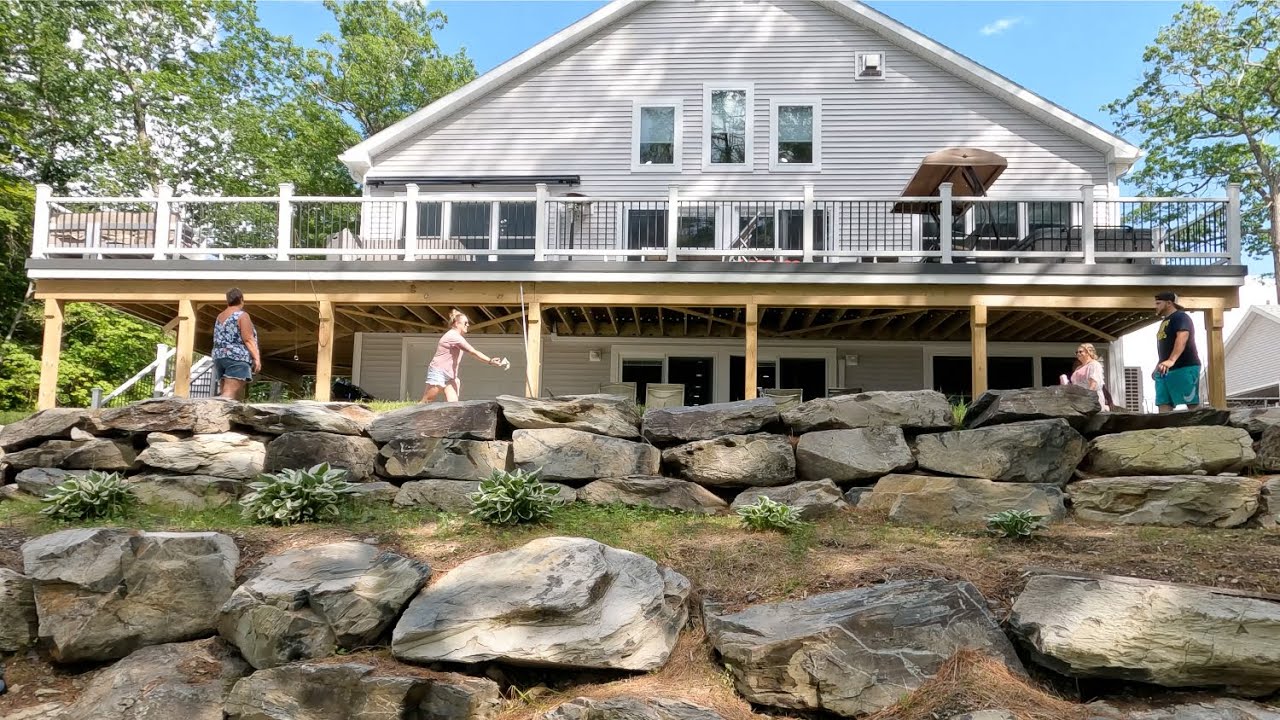 FPV Around Maine Lake House