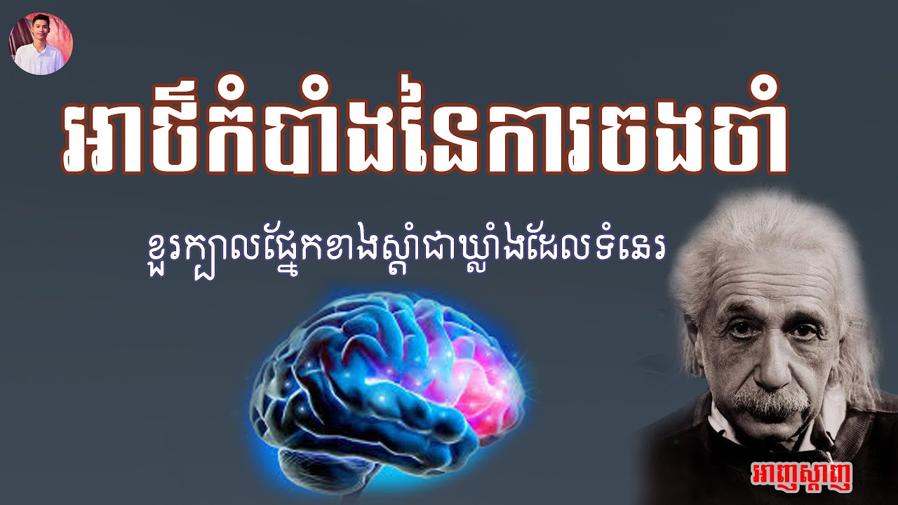 #អានសៀវភៅ Iលួចខួរក្បាលអាញស្ដាញ I អាថ៌កំបាំងនៃការចងចាំខួរក្បាលផ្នែកខាងស្ដាំជាឃ្លាំងដែលទំនេរ !(ភាគទី២)