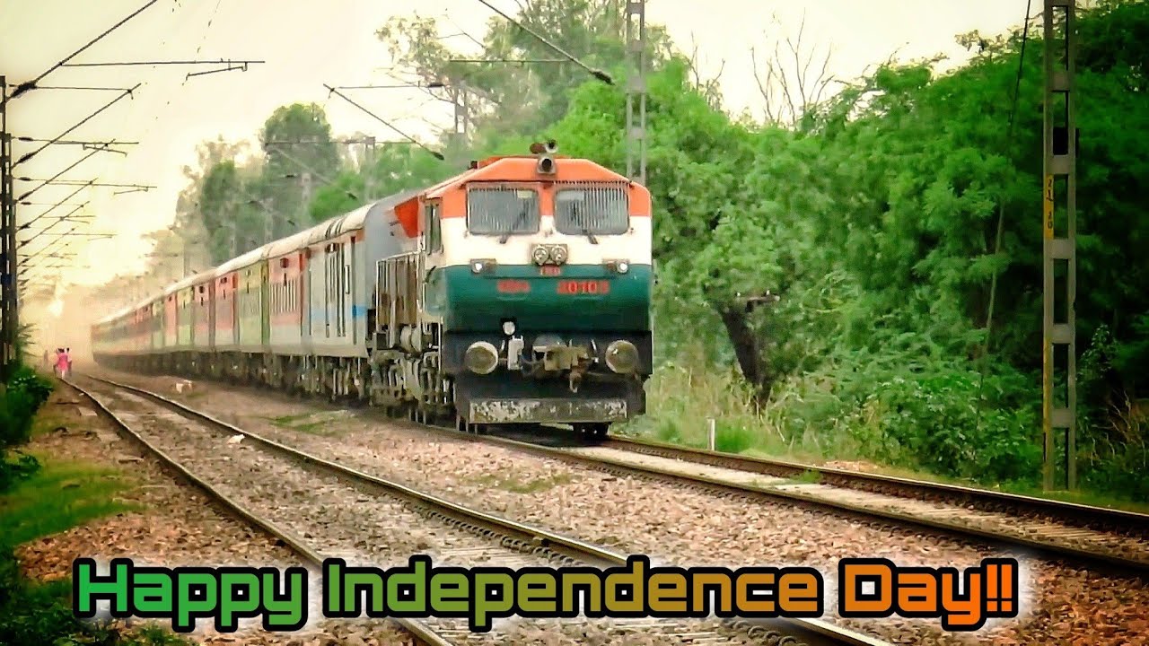 Independence Day Special!! TRICOLOR Wdp4b With Sealdah Duronto Express and Ajmer Shatabdi!!