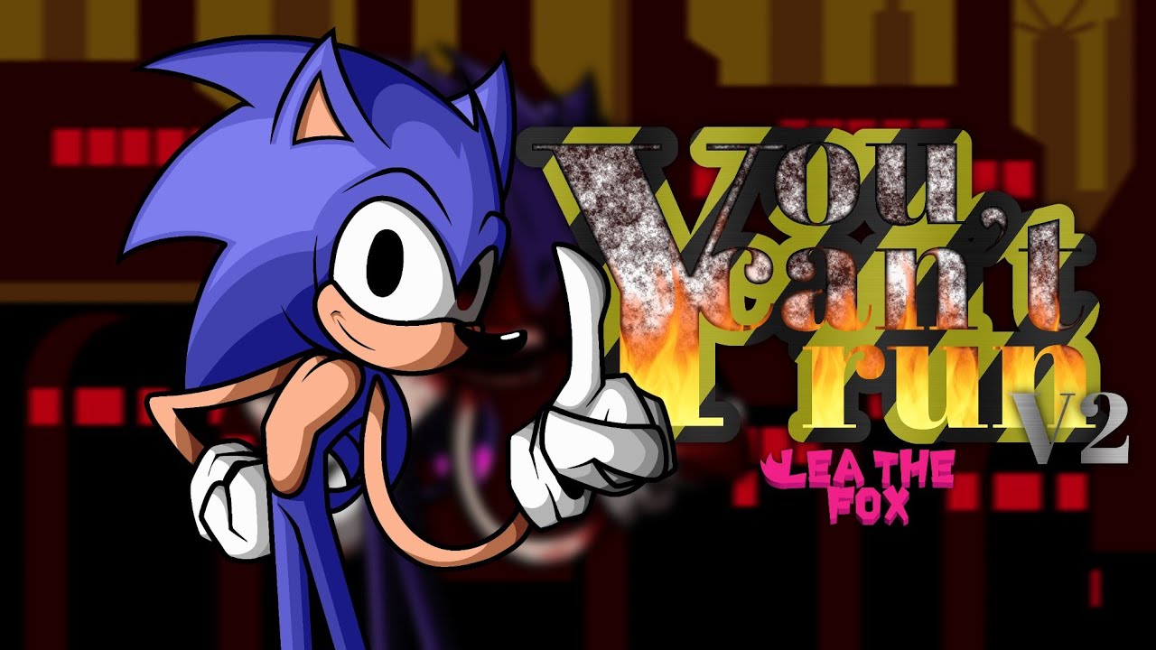 [FNF REMIX] You Can't Run LFMix V2 | FNF vs Sonic.exe UST (ft. Hatsune Miku)