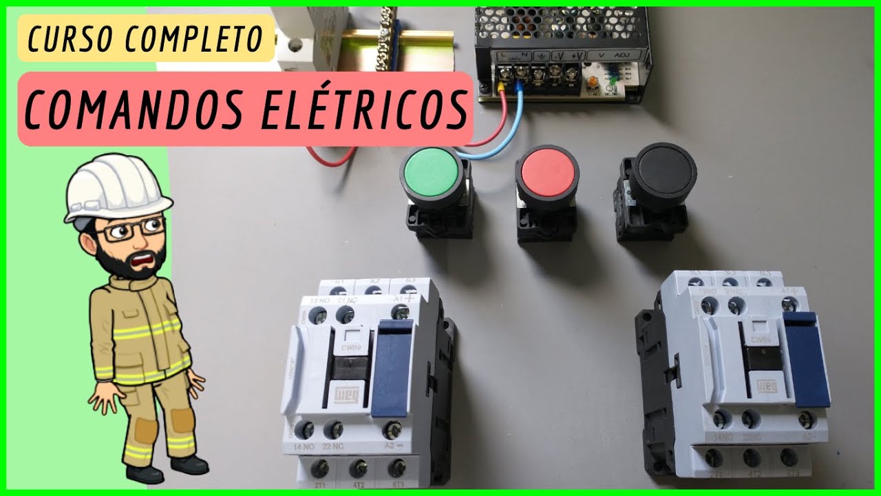 curso completo e gratuito de COMANDOS EL&Eacute;TRICOS - P1