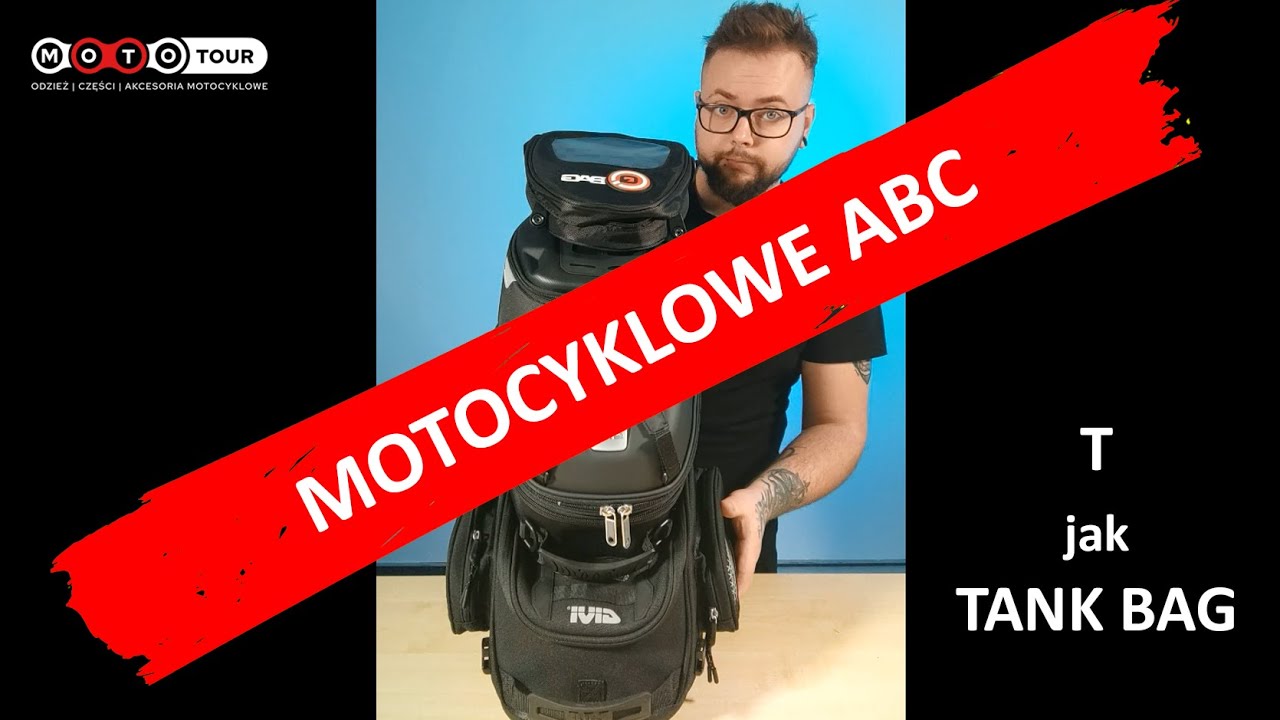 Co to jest tankbag? Wyjaśniamy w minutę! Motocyklowe ABC. T jak tank bag