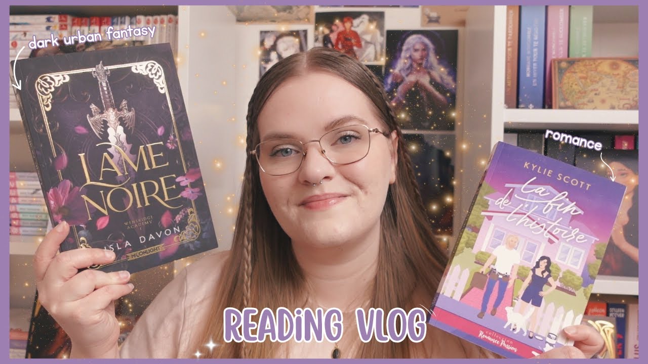 ​🖤​ READING VLOG ​🖤​ De la dark urban fantasy, de la romance & des achats ! ​​🥰​