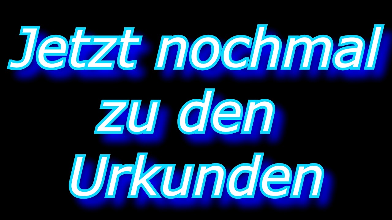 Urkunden 2017/18