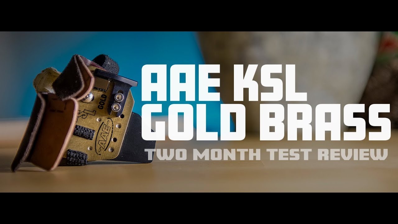 AAE KSL GOLD BRASS Finger Tab Review