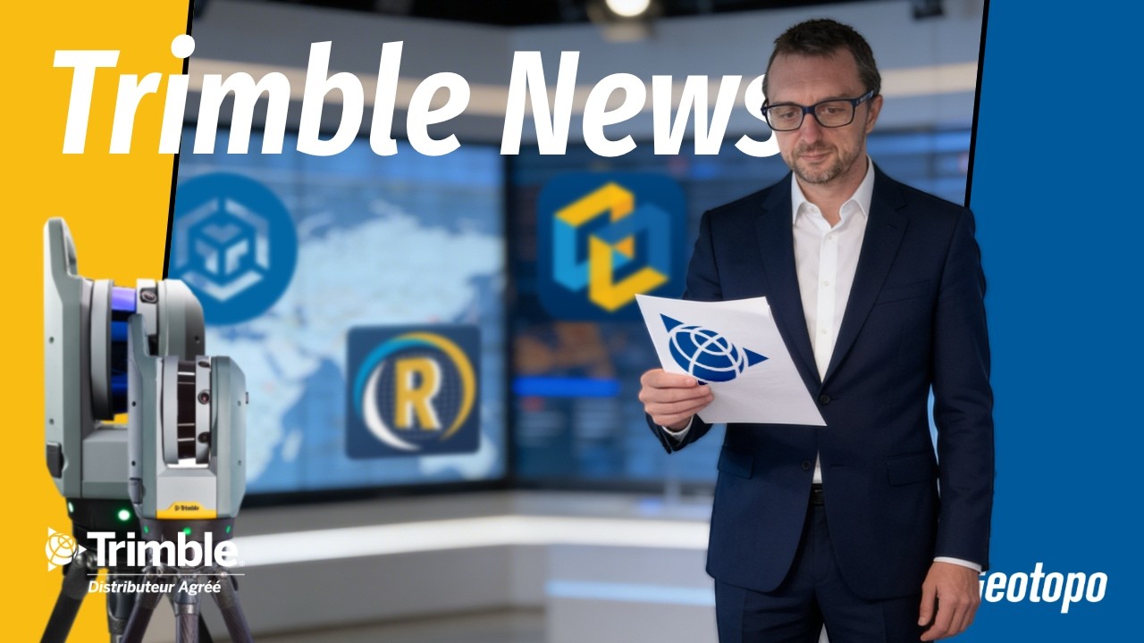Actu Trimble #2 — X9 Core LT, RealWorks 2026.10, TBC 2025.20 et plus encore !