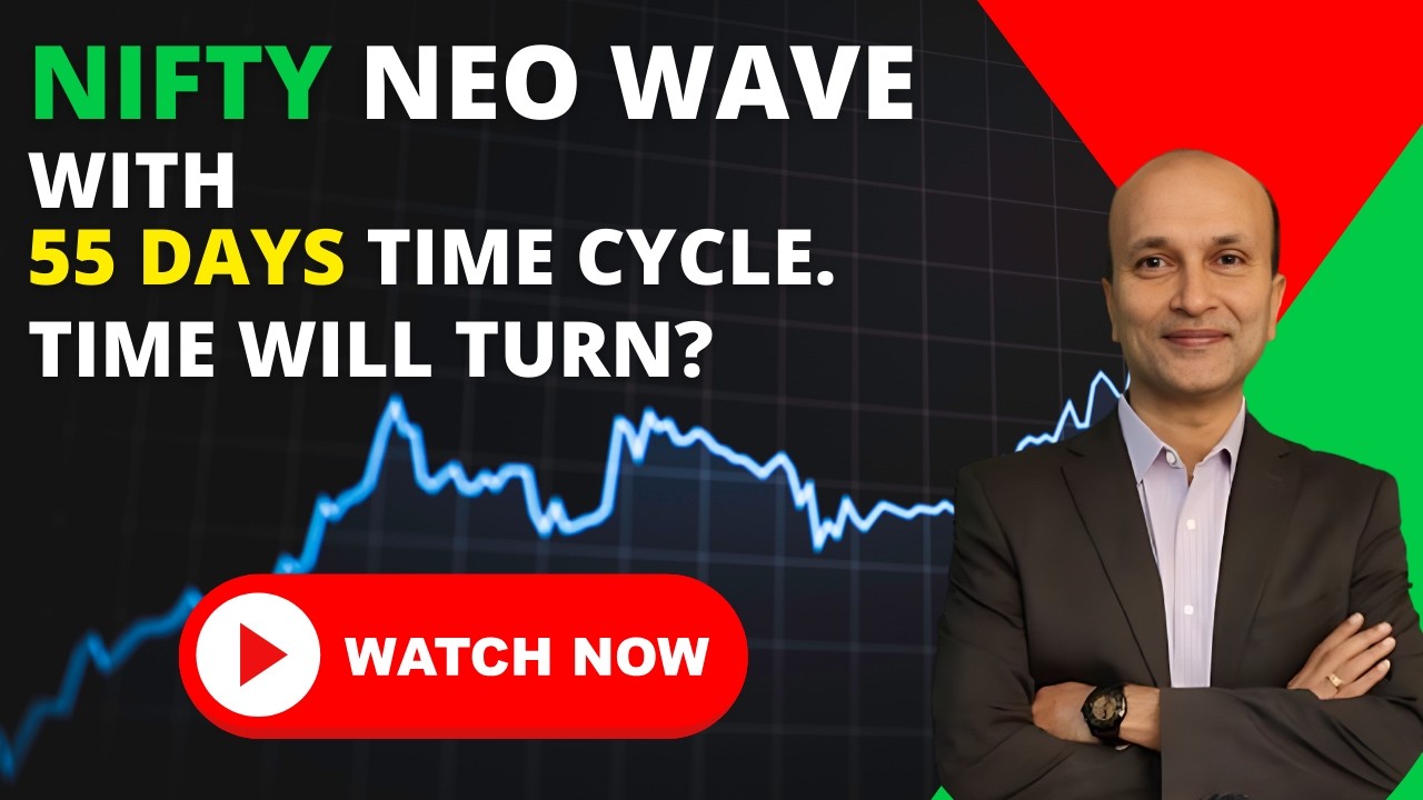 Nifty Neo Wave with 55days Time Cycle. Time will turn? Today @ 4 PM