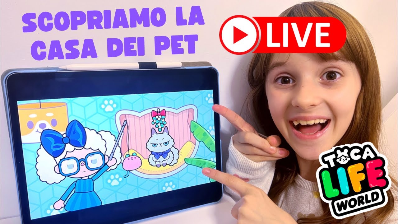 Scopriamo la casa dei Pet su Toca World