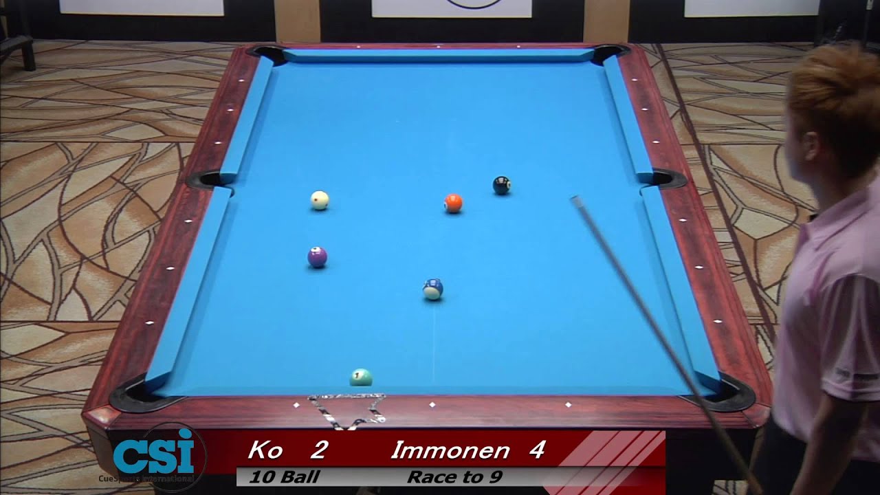 2013 CSI US Open Ten Ball: Immonen vs Ko