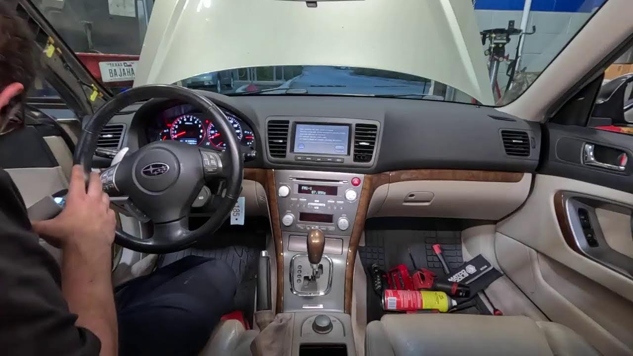2007 Subaru Legacy 3.0L H6 Dash replacement