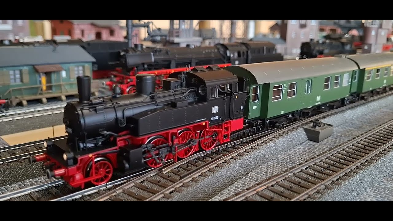 Neuheit/ New Piko/ BR91/ 50733 AC der DB mit Sound🔊. Inkl. RAMPENTEST #piko #märklin #modelrail
