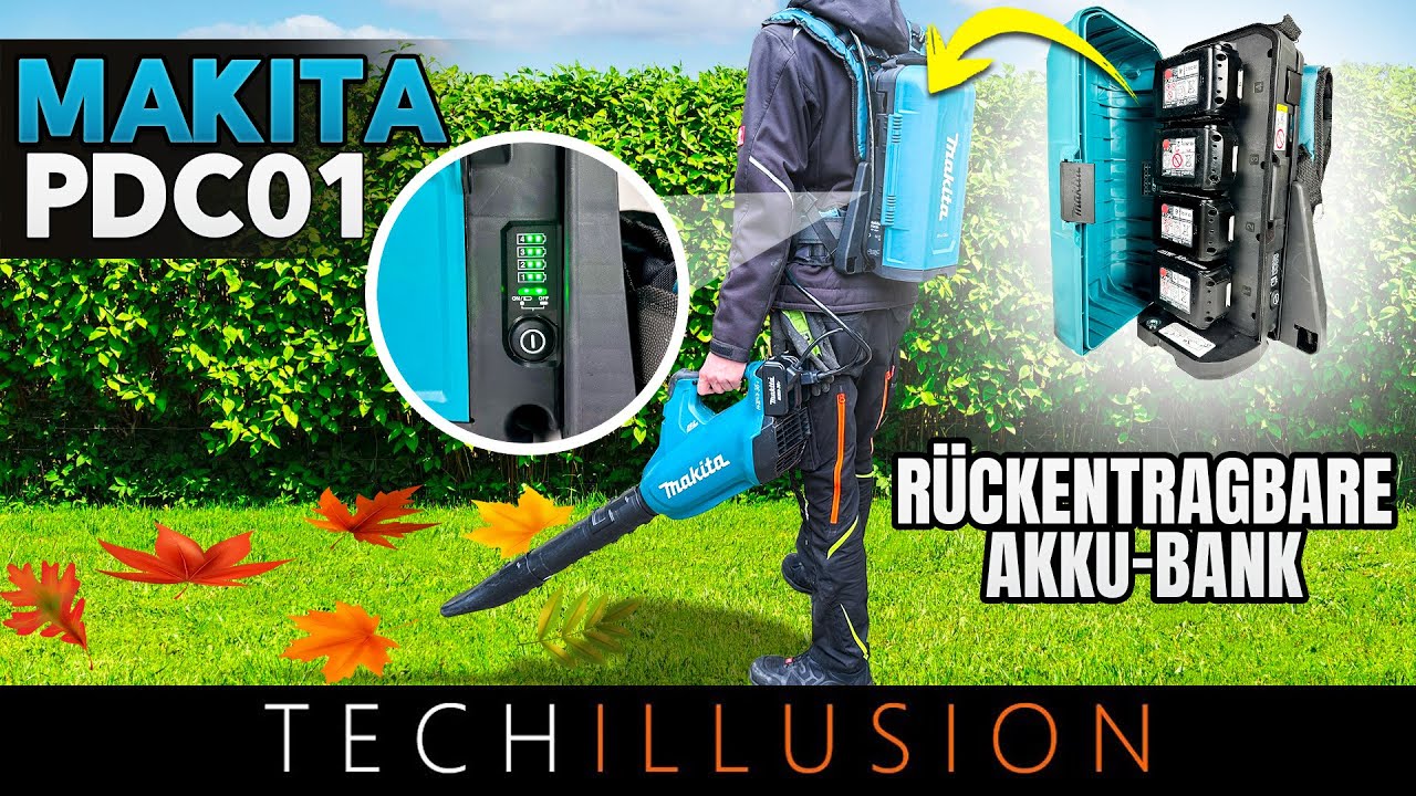 🔥DIE ULTIMATIVE Akkulaufzeit für ALLE MAKITA Akku-Geräte?! Akku-Bank im TEST!😱 - PDC01 - Test