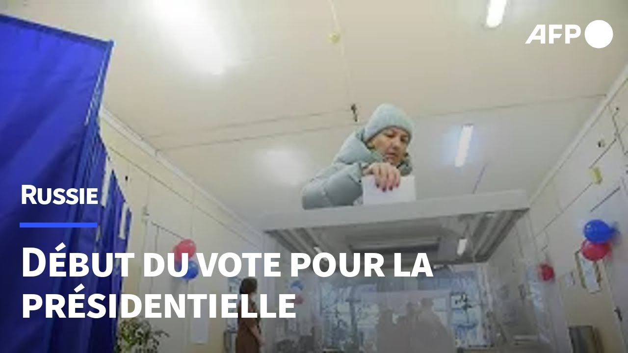 Russie : les électeurs votent au premier jour de l'élection présidentielle | AFP