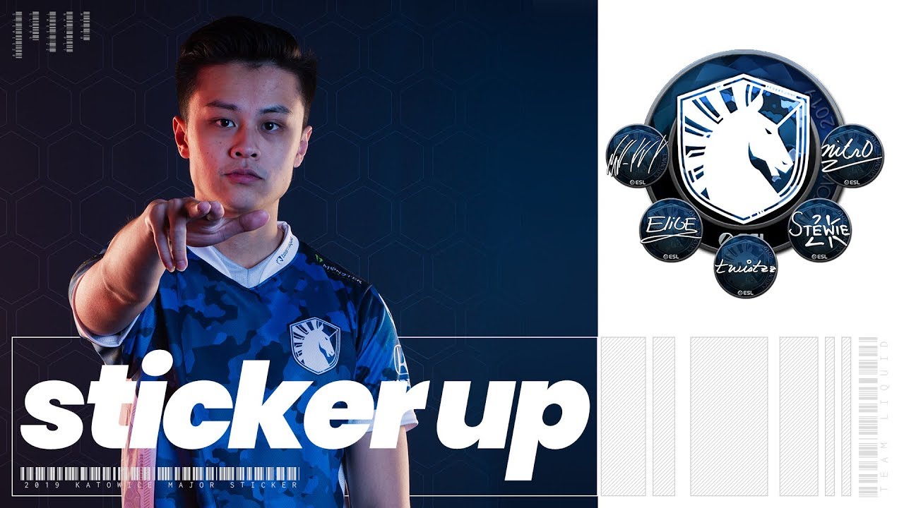 Как получить СОБСТВЕННЫЙ стикер Team Liquid в CSGO - IEM Katowice