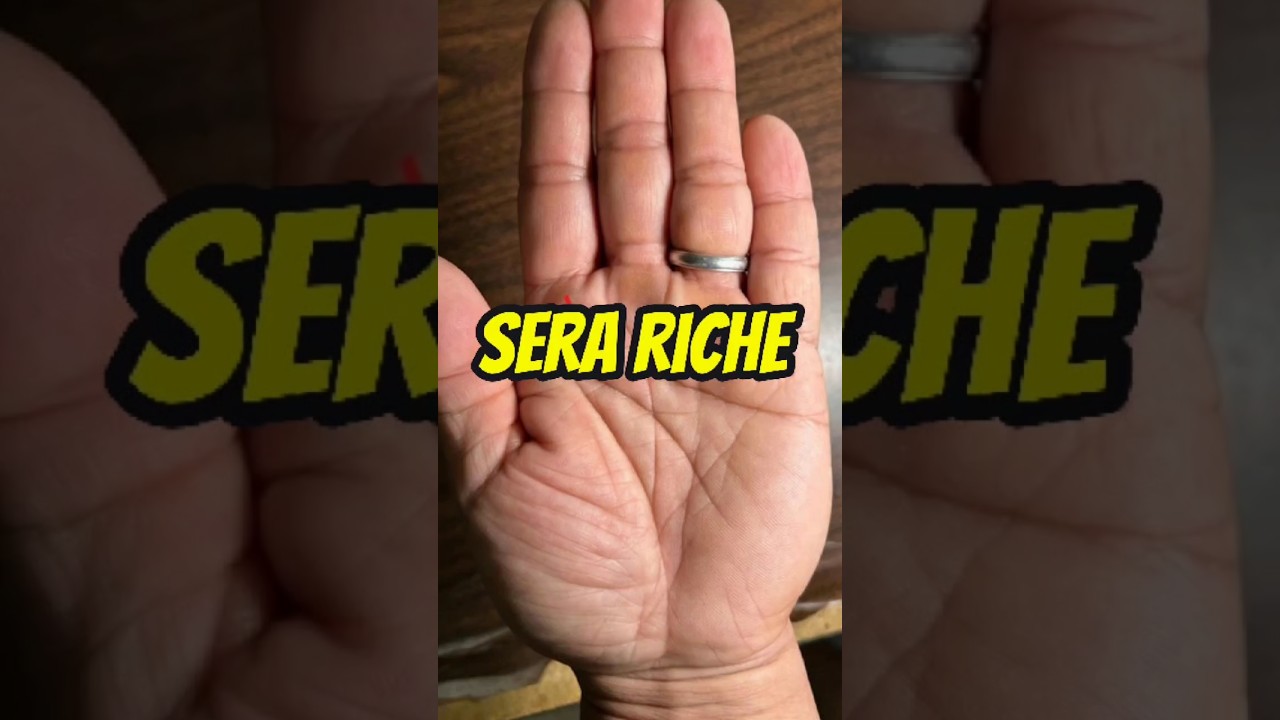 Signe de chiromancie indiquant que vous aurez de grands biens dans la vie #chiromancie