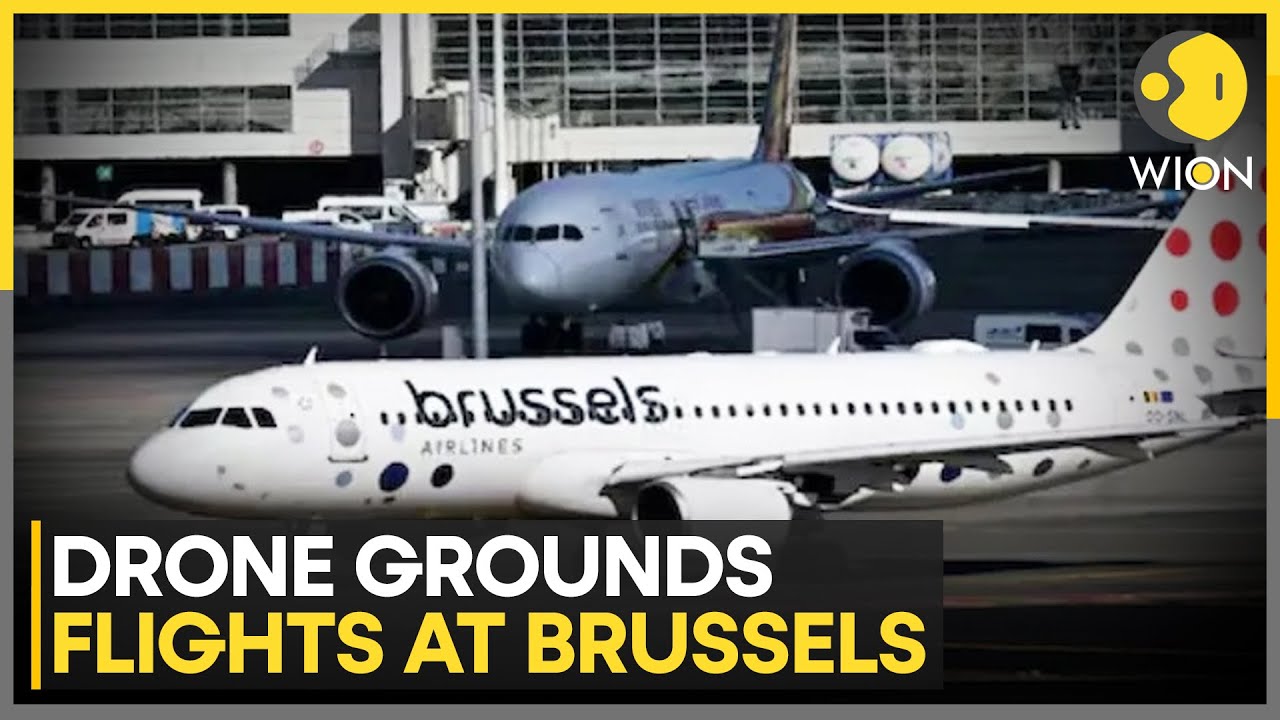 Brussels Airport Shuts Down Flight Operations After Multiple Drone Sightings | WION