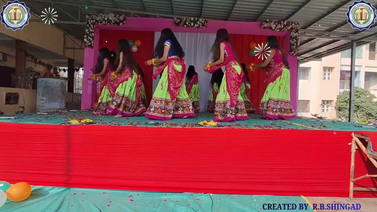 Dakla Garba dance performance by kapalsadi Secondary and higher secondary school 