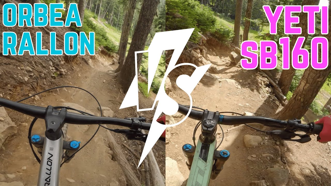 Байк-парк Уистлера: Yeti SB160 против Орбеи Раллон