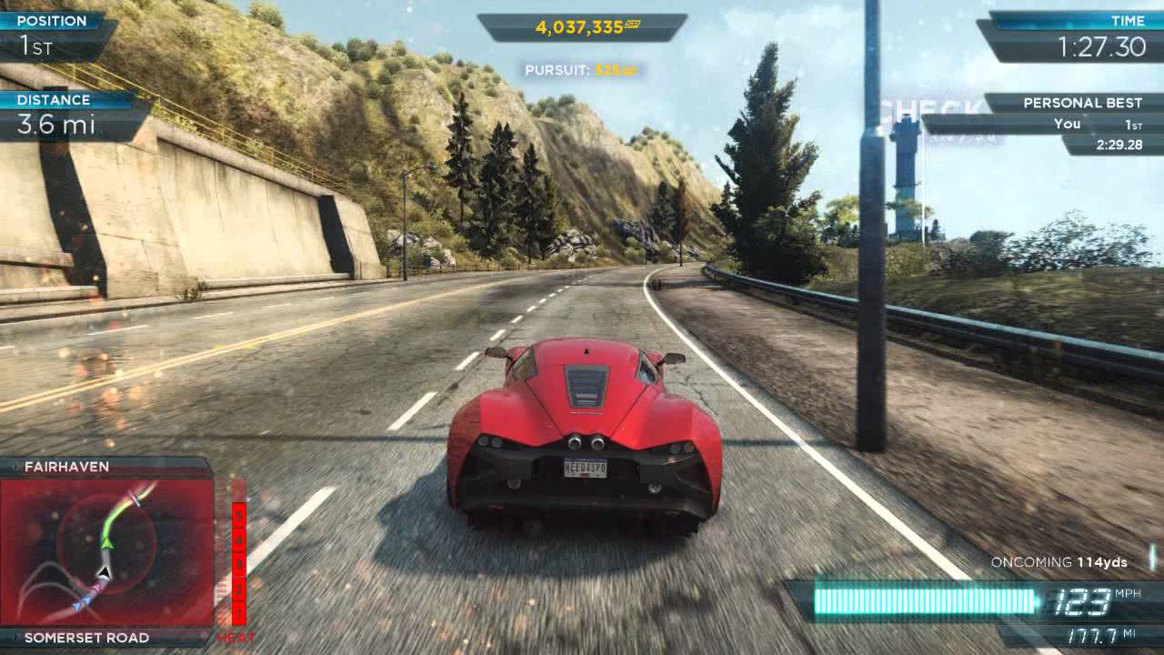 Need For Speed Most Wanted 2012: Stock Marussia B2 | Most Wanted List #3 Bugatti Veyron SuperSport