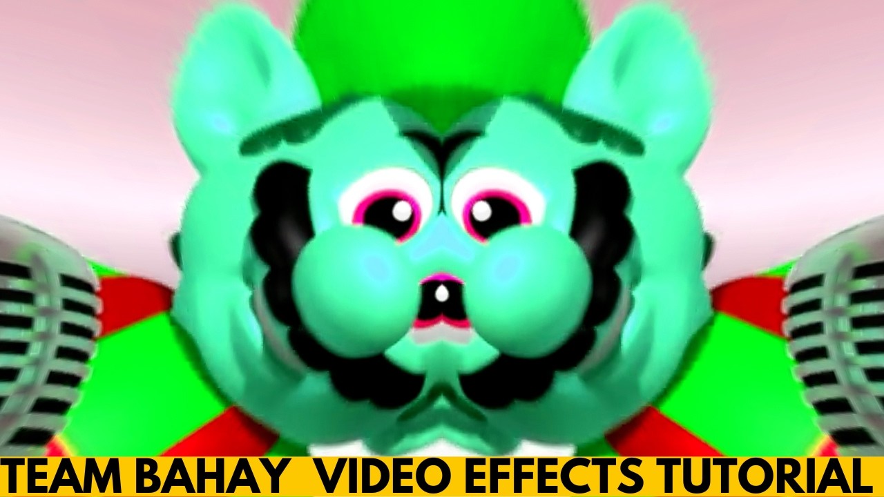 (VIDEO TUTORIAL) ITSA ME MARIO GUMMY BEAR Gummibär Song 34 | DIFFERENT EFFECTS | Visual & Audio EDIT