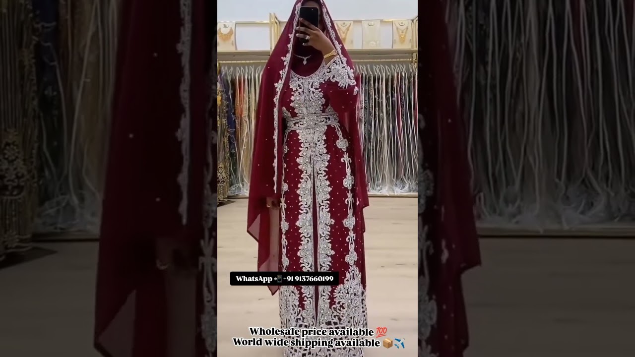 SALE !! DUBAI KAFTAN MODELS || MOROCCAN KAFTAN DESIGNS AVAILABLE IN STOCK 💯 #wholesale