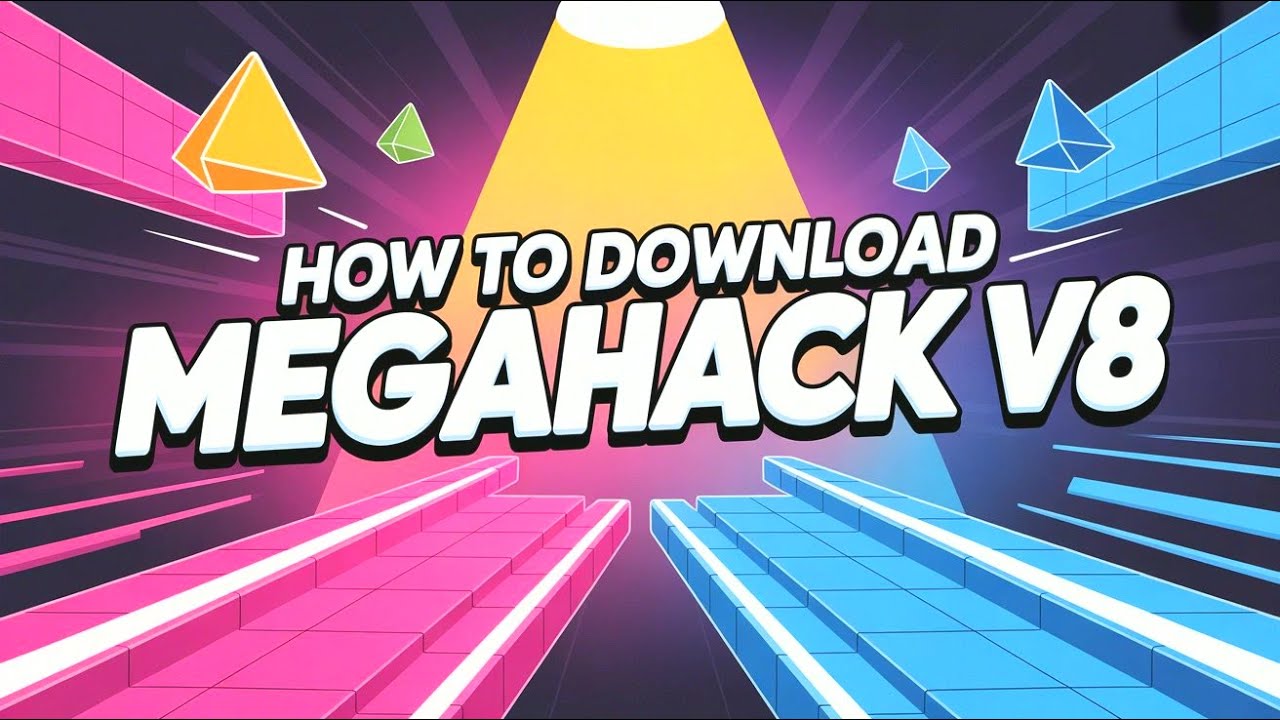 How to download MegaHack v8 PRO for FREE? Best Geometry Dash 2.2 Mod Menu Latest version 2025