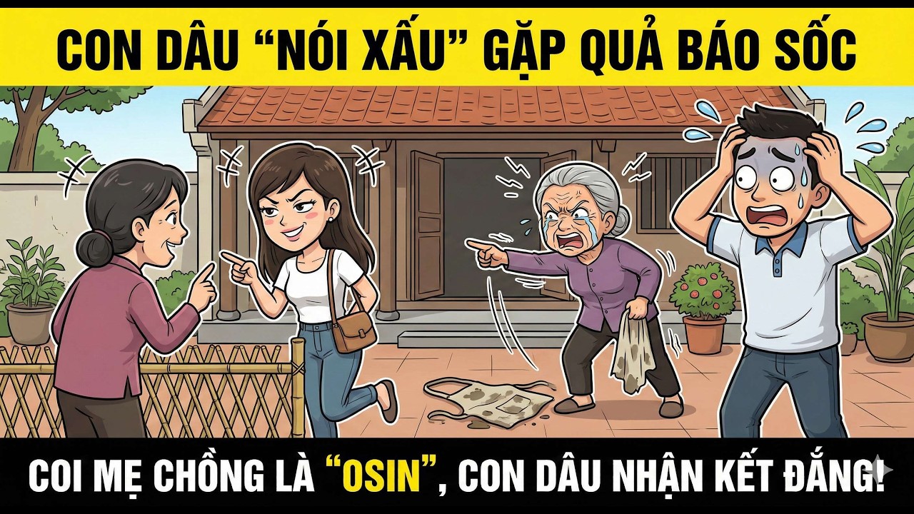 Nghe Lén Con Dâu Nói Xấu Mình Với Hàng Xóm, Mẹ Chồng Lặng Lẽ Làm Một Việc Khiến Cả Nhà Sốc