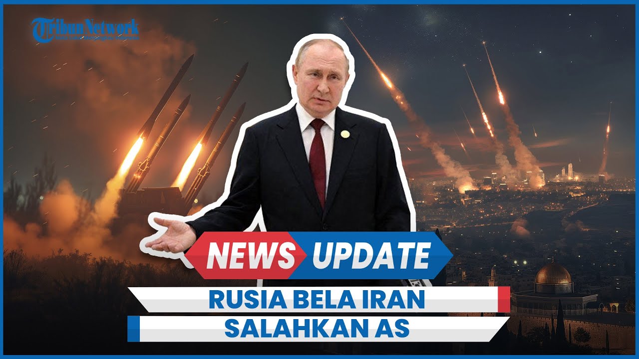 Reaksi Rusia Iran Luncurkan Rudal ke Israel, Tuding AS Biang Kerok Ketegangan di Timur