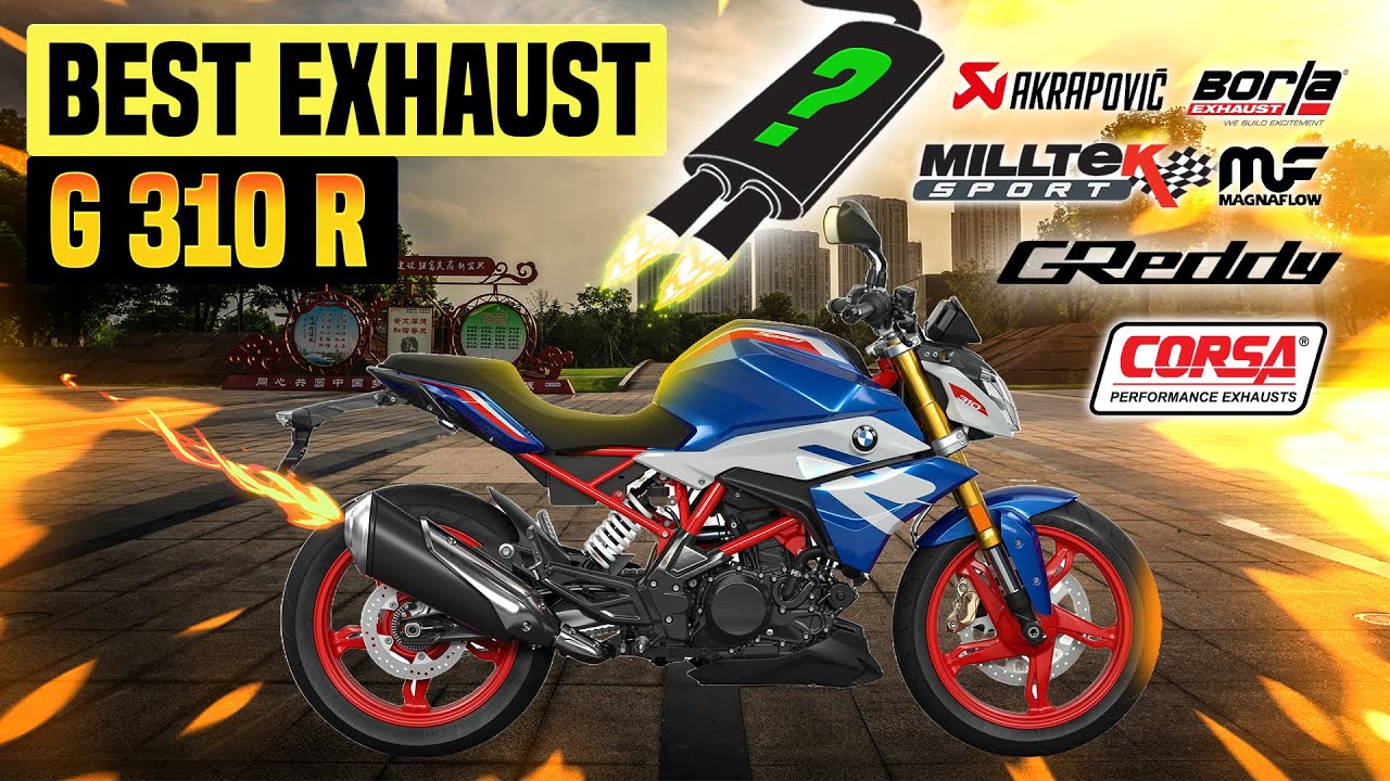 BMW G 310 R Exhaust Sound🔥 Akrapovic,Delkevic,Mivv,Remus,SC Project,Yoshimura
